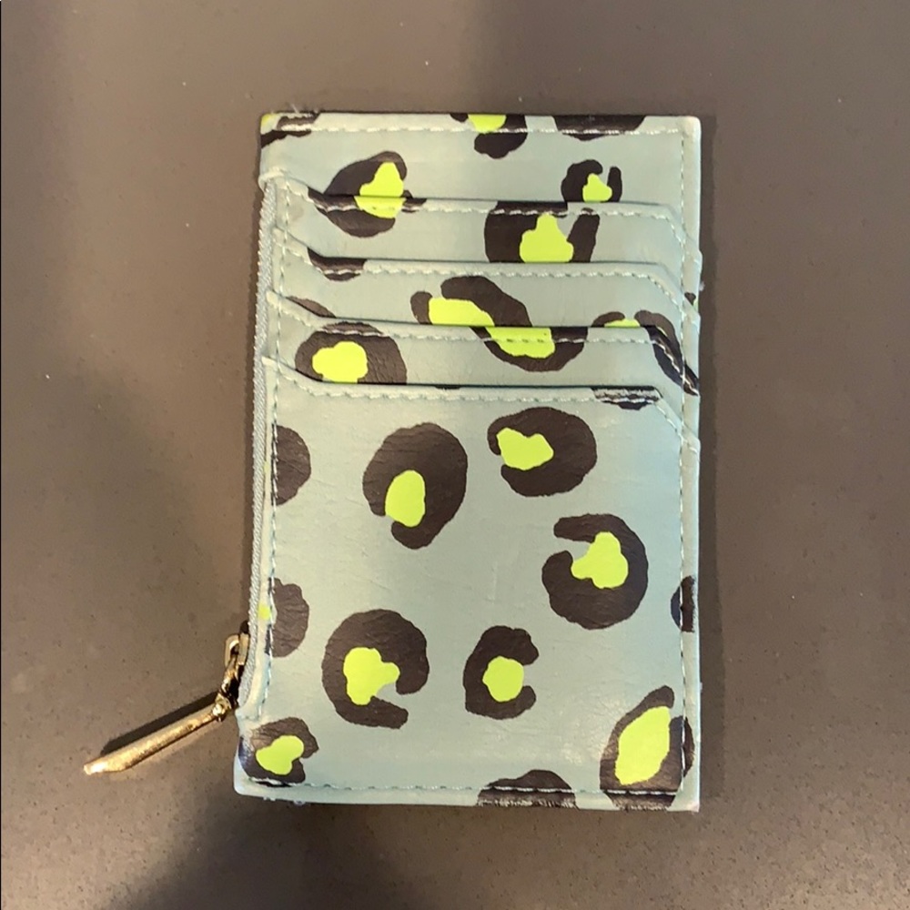 Small Faux Leather Cardholder